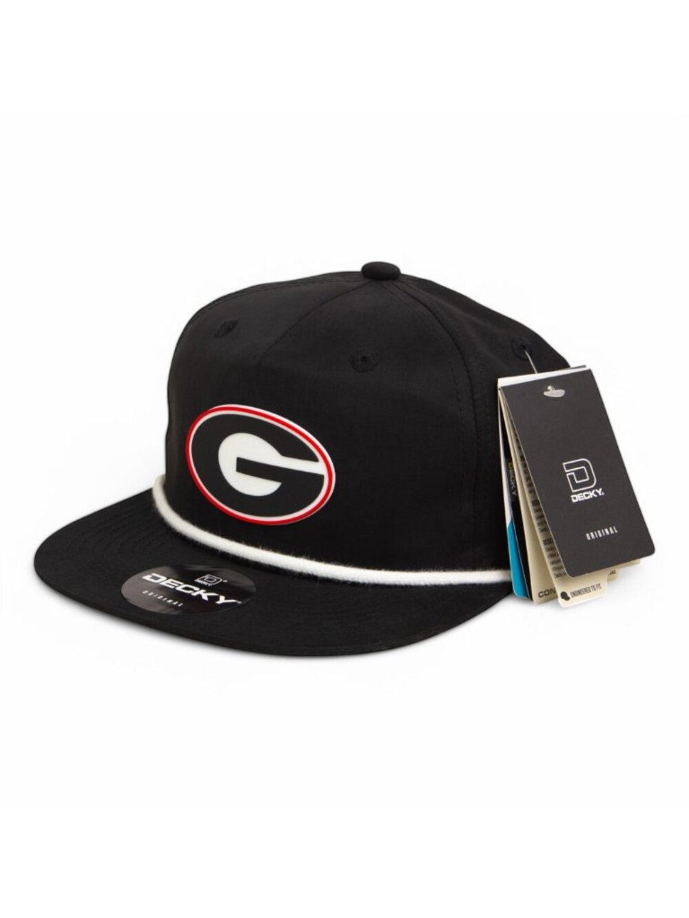 Georgia Bulldogs Power G 3D Classic Rope Hat- Black/ White